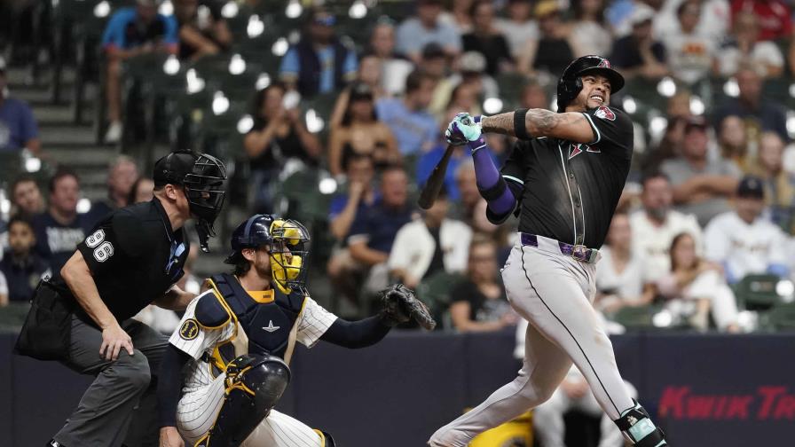 Ketel Marte pega jonrón por tercer día seguido, pero  Cerveceros remontan y ganan 10-9 a D-Backs