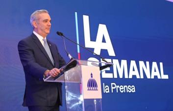 LA Semanal con la Prensa no se realizará este lunes por viaje de Abinader a México