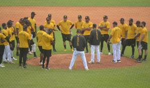 Gran armonía en inicio de prácticas de las Águilas Cibaeñas