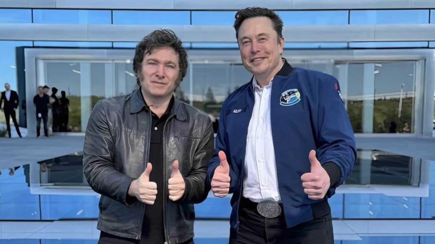 Presidente argentino se reúne por tercera ocasión con el magnate Elon Musk en Nueva York