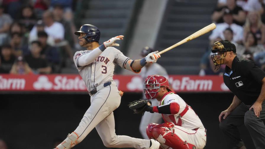 Jeremy Peña suma en la ofensiva de Houston