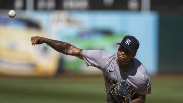 Luis Gil llega a 15 victorias, Domínguez y Judge jonronean en triunfo de Yankees