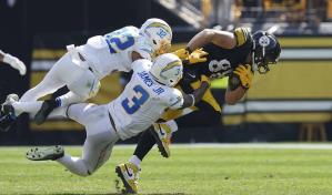 NFL suspende 1 juego al safety de Chargers, Derwin James Jr., por golpes a la cabeza de rivales