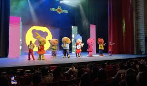 Plim Plim y sus amigos encantan en su primera presentación en el Teatro Nacional
