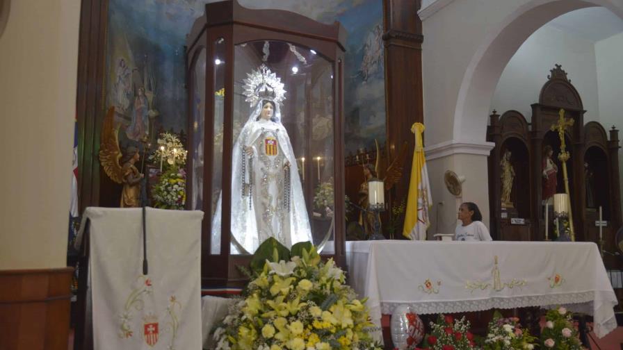 Todo listo en el Santo Cerro de  La Vega para celebrar el Día de la Virgen de las Mercedes