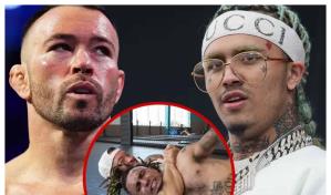 Se viraliza video de rapero Lil Pump siendo estrangulado por famoso peleador hasta perder el sentido