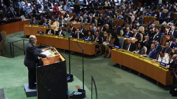 António Guterres advierte que nuestro mundo es insostenible y no podemos seguir así
