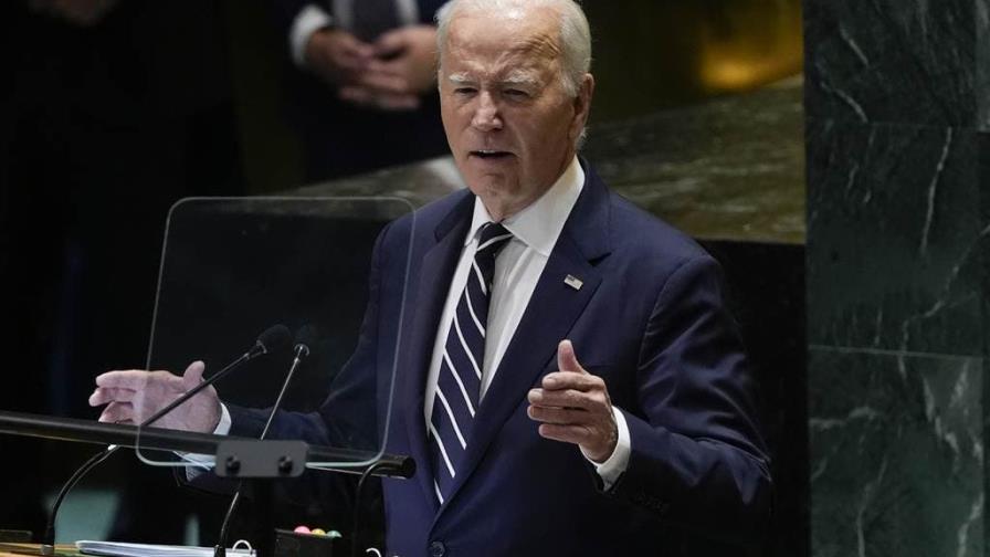 Biden dice que en Venezuela votaron por un cambio que no puede ser negado