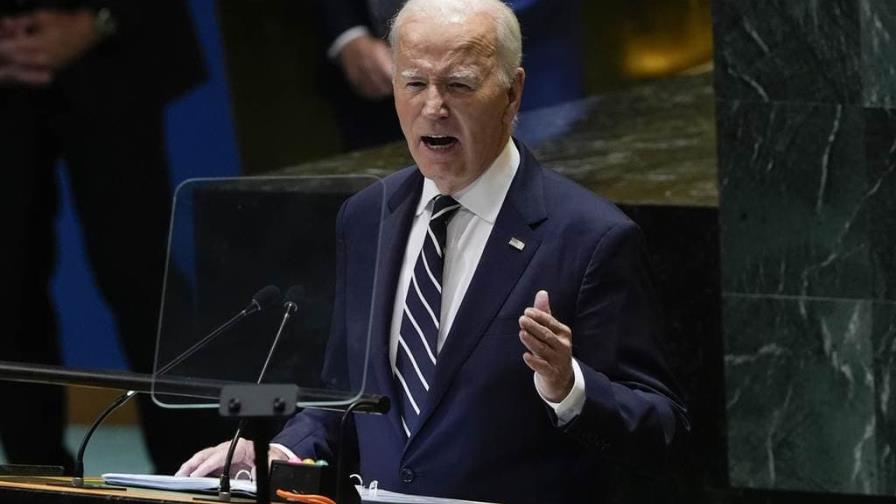 Biden advierte en la ONU contra una escalada en Oriente Medio y aboga por la diplomacia