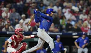 Bellinger empuja 4 carreras y Cachorros aplastan a Filis