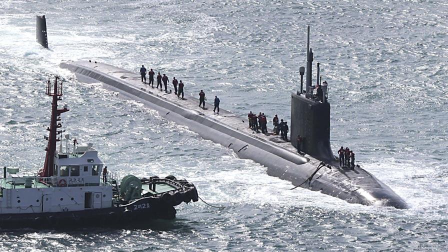 Corea del Norte promete responder a la visita de un submarino estadounidense a Corea del Sur