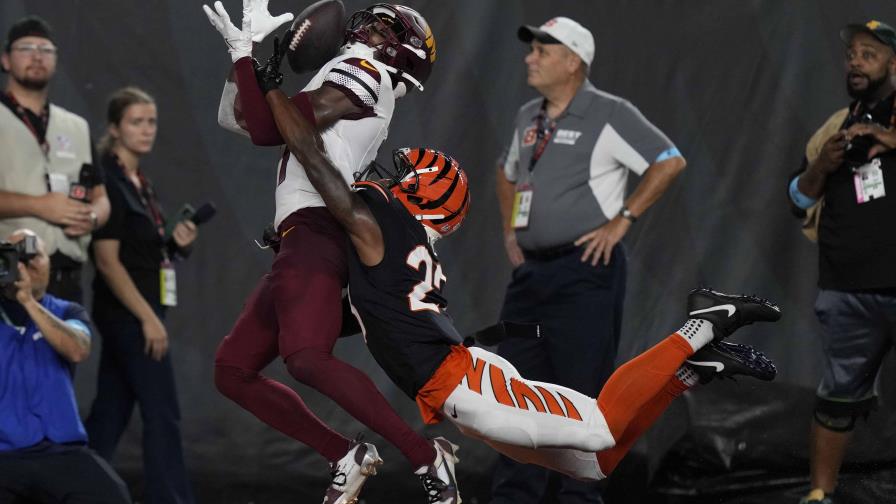 El novato Jayden Daniels roza la perfección en triunfo de Commanders sobre Bengals