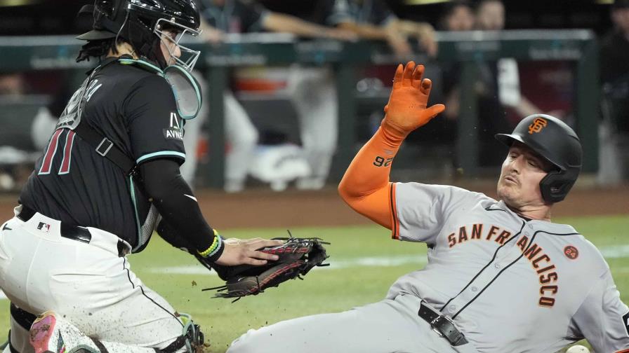 Jonrón de campo de Chapman impulsa a Gigantes a una victoria sobre Diamondbacks