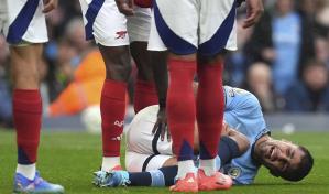 Man City: Rodri viaja a España para más pruebas en rodilla lesionada