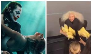 Lady Gaga sorprende con palomitas en un cine de Los Ángeles