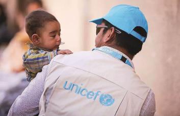 Unicef: ante los desastres naturales, el 40 % de los desplazados serían niños