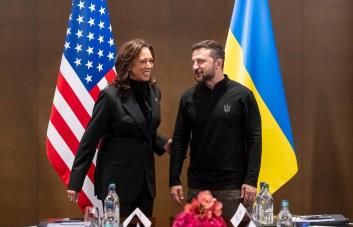 Los republicanos acusan a Kamala Harris de usar a Zelenski para influir en la campaña