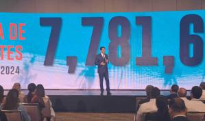 Autoridades reportan la llegada de 7.7 millones de visitantes en los primeros ocho meses del 2024