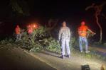 Ventarrón causa daños en localidades de Santiago Ventarrón causa daños en localidades de Santiago