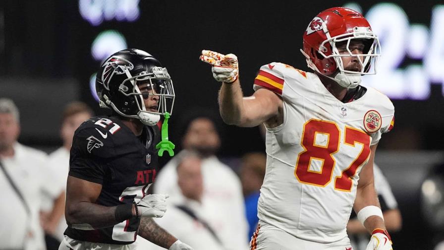 Travis Kelce, tight end de Chiefs, fundamental en inicio invicto de su equipo