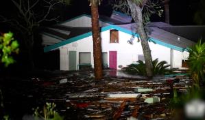 El ciclón Helene pasa a categoría 2 tras tocar tierra en Florida