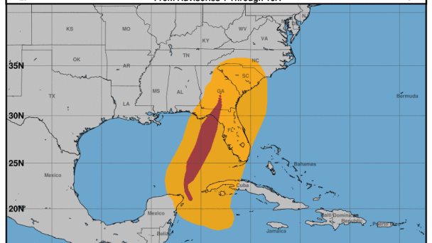 Helene se debilita a tormenta tropical a su paso por Georgia