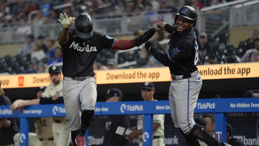 Marlins dejan a Mellizos al borde de la eliminación, al vencerlos en 13 innings