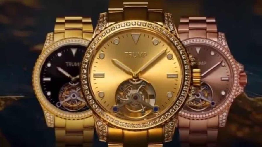 Trump ahora tiene una línea de relojes con su nombre, el más caro a US$100,000