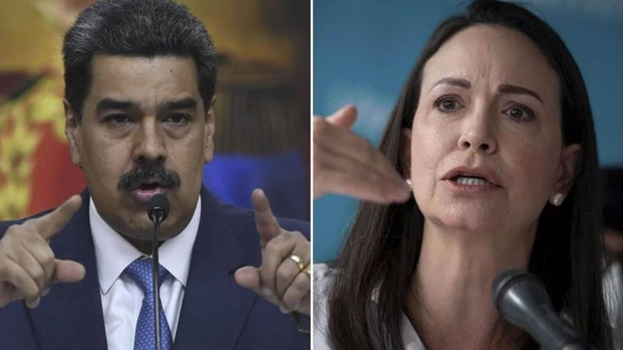 Maduro asegura que María Corina Machado se está preparando para irse de Venezuela