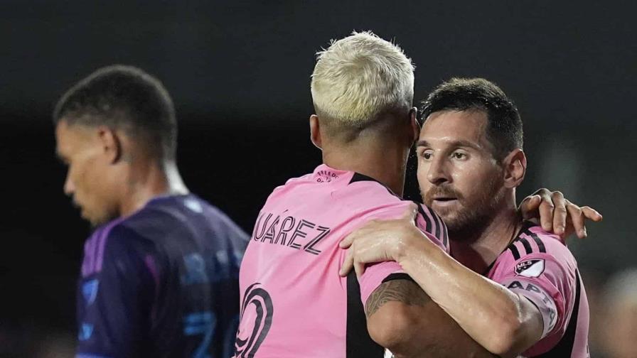 Con gol de Messi, Inter Miami empata 1-1 ante Charlotte y está por asegurar el Supporters Shield