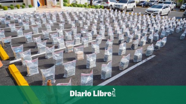 RD decomisa 1.3 toneladas de cocaína con destino a Bélgica