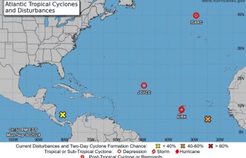 Se forma la tormenta Kirk, mientras otro sistema amenaza con convertirse en ciclón