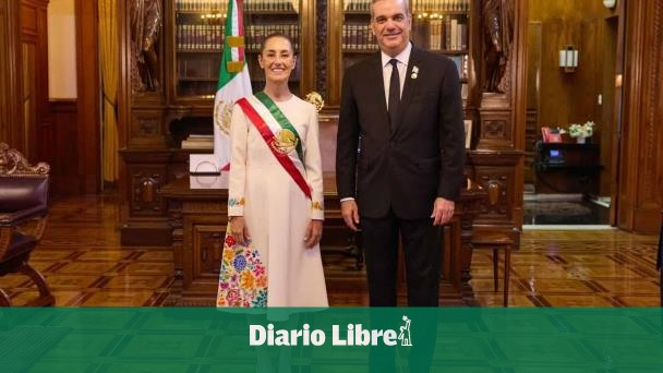 Abinader desea éxito a la presidenta de México