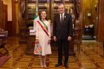 Abinader desea éxito a recién posesionada presidenta de México Abinader desea éxito a recién posesionada presidenta de México