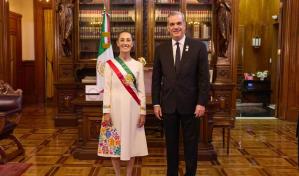 Abinader desea éxito a recién posesionada presidenta de México