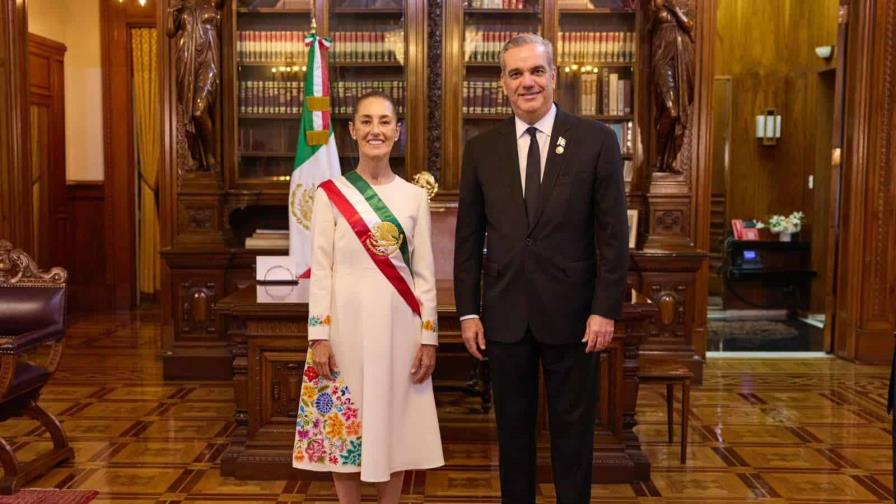 Abinader desea éxito a recién posesionada presidenta de México