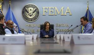 Harris visitará los lugares destrozados por el huracán Helene en Georgia y Carolina del Norte