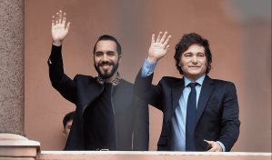 Bukele y Milei afianzan su sintonía en la Casa Rosada