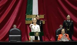 Claudia Sheinbaum asume como la primera mujer presidenta de México