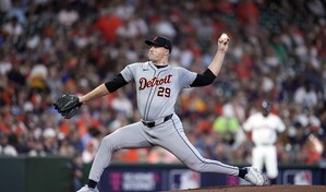 Tarik Skubal tuvo una sesi&oacute;n de bullpen completa