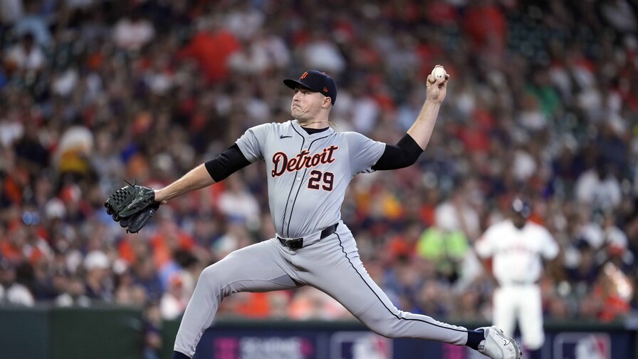Tarik Skubal tuvo una sesión de bullpen completa