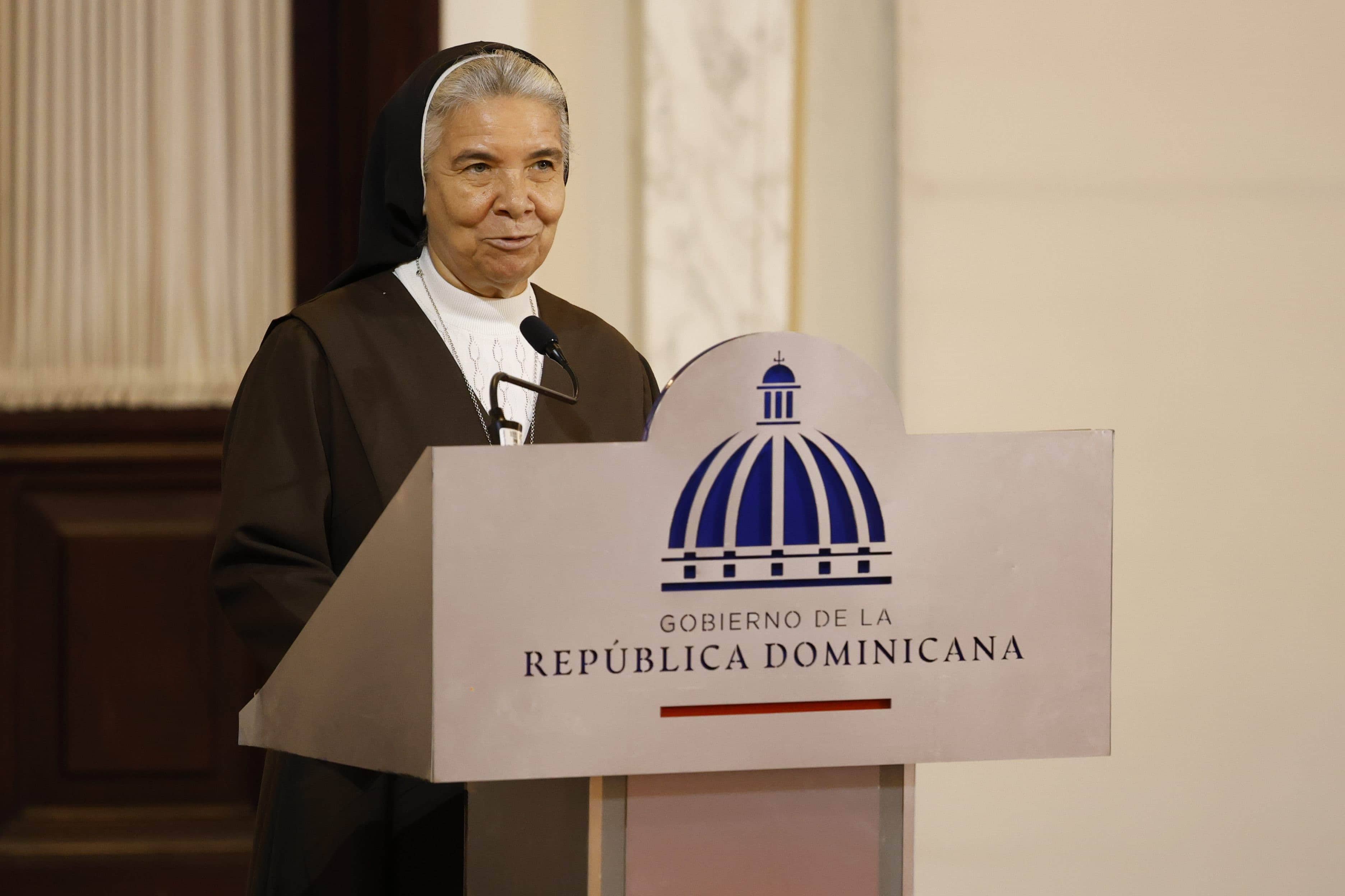 Sor Teresa Madera, representante del Centro Geriátrico San Joaquín y Santa Ana.