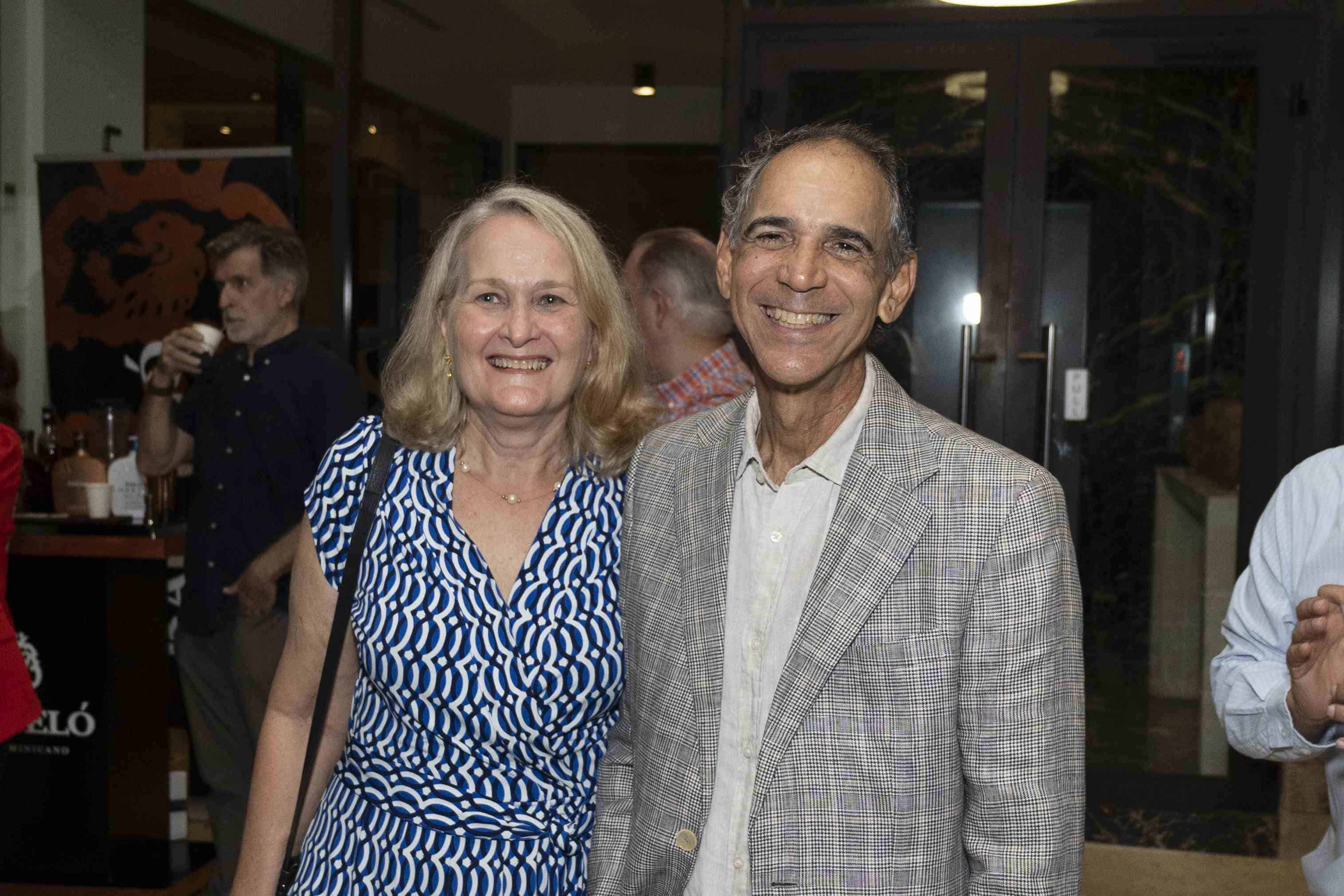 Carmen Rita Méndez y George Aponte. 