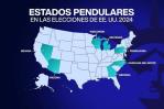 Los siete estados que podrían decidir las elecciones en EE.UU. Los siete estados que podrían decidir las elecciones en EE.UU.