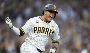 Doble de Manny Machado con bases llenas empuja dos, Padres eliminan Bravos