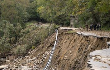 Estados Unidos: pueblos totalmente devastados por el huracán Helene