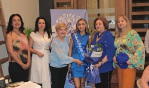 La Rama Femenina del Licey presenta a su madrina para la temporada 2024-2025