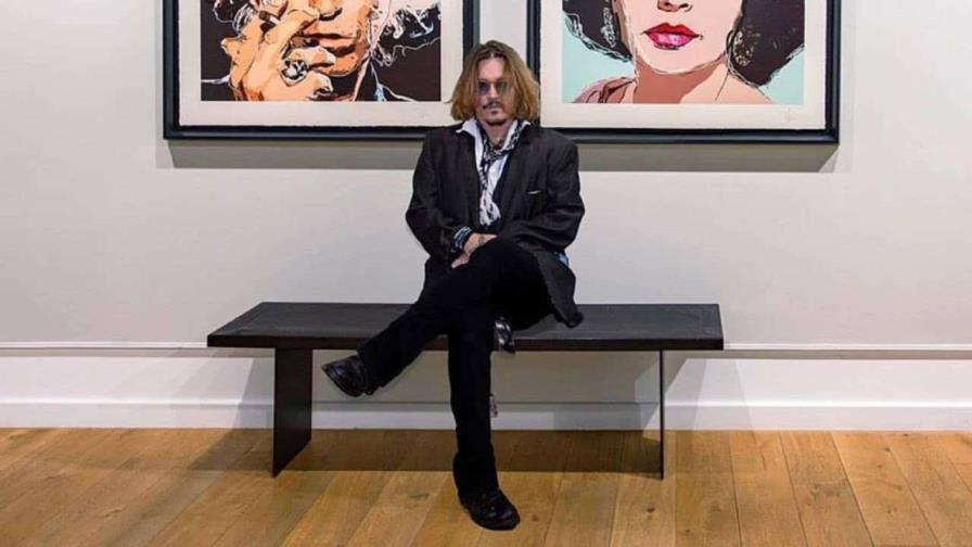 Johnny Depp presenta su primera exposición inmersiva en Nueva York