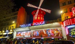 El mítico Moulin Rouge, la secular fiesta del cancán