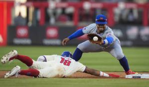 Con rally de 5 carreras en el 8vo Mets vencen 6-2 a Filis en 1er juego de Serie Divisional